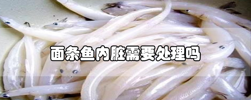 面條魚內(nèi)臟需要處理嗎